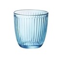 Set 6 pahare Line, Bormioli, 290 ml, sticla, albastru