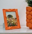 Rama foto Orangy, Mauro Ferretti, 15x20 cm, polirasina/sticla, portocaliu