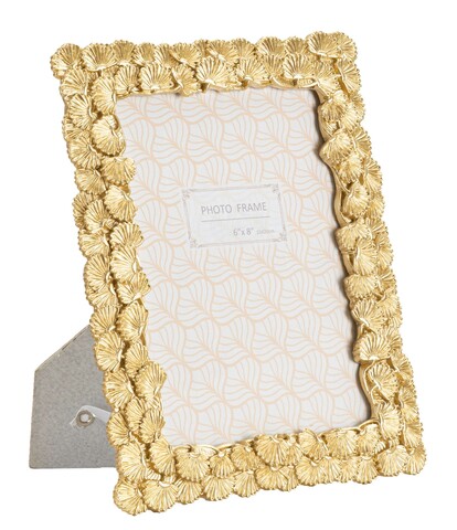 Rama foto Tame, Mauro Ferretti, 15x20 cm, polirasina/sticla, auriu