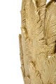 Vaza decorativa Feathers, Mauro Ferretti, 32x34x80 cm, polirasina, auriu