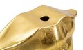 Vaza decorativa Lips, Mauro Ferretti, 23x8x12 cm, polirasina, auriu