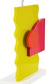 Lampa de masa Color -B, Mauro Ferretti, 1 x E27, 40W, 30x30x60.5 cm, MDF/fier, multicolor