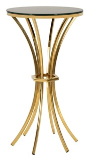 Auriu;Negru, Masuta inalta 50x92 cm