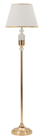 Lampadar Gipsy, Mauro Ferretti, 1 x E27, 40W, 40x160 cm, fier, auriu/alb