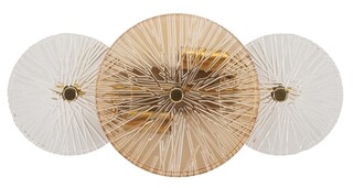 Auriu;Maro;Transparent, Aplica de perete