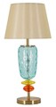 Lampa de masa Colorful, Mauro Ferretti, 1 x E27, 40W, 35x73 cm, fier/sticla, multicolor