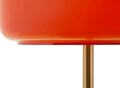 Lampa de masa Oldy, Mauro Ferretti, 1 x E27, 40W, 30x53 cm, fier/sticla, auriu/portocaliu