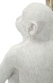 Lampa de masa Monkey Sitting, Mauro Ferretti, 1 x E27, 40W, 33x33x32 cm, polirasina, alb