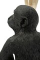 Lampa de masa Monkey Sitting, Mauro Ferretti, 1 x E27, 40W, 33x33x32 cm, polirasina, negru