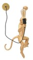 Aplica de perete Monkey, Mauro Ferretti, 1 x E27, 20W, 32x32x64 cm, polirasina, auriu