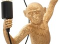 Aplica de perete Monkey, Mauro Ferretti, 1 x E27, 20W, 32x32x64 cm, polirasina, auriu