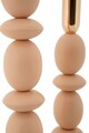 Set 2 suporturi de lumanare Shuttle, Mauro Ferretti, 10x25 cm, 10x33.5 cm, fier, roz/auriu
