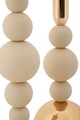 Set 2 suporturi de lumanare Bolly, Mauro Ferretti, 10x24 cm, 10x29.5 cm, fier, crem/auriu