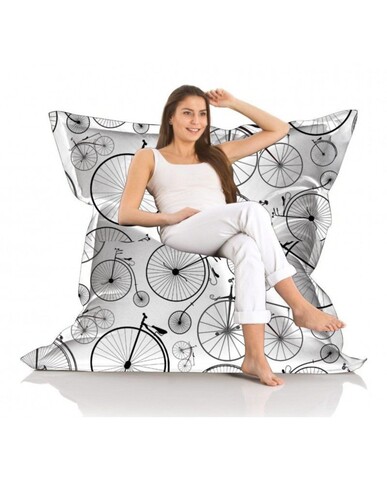 Fotoliu de gradina Bean Bag, Ferndale, 248FRN1588, 100% polistiren, Multicolor