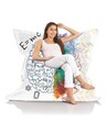 Fotoliu de gradina Bean Bag, Ferndale, 248FRN1594, 100% polistiren, Multicolor