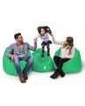 Fotoliu de gradina Bean Bag, Ferndale, 248FRN1601, 100% STYROSPUMĂ RECICLATĂ DE ÎNALTĂ DENSITATE , Verde Fistic