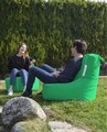 Fotoliu de gradina Bean Bag, Ferndale, 248FRN1602, 100% STYROSPUMĂ RECICLATĂ DE ÎNALTĂ DENSITATE, Verde Fistic