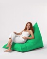 Fotoliu de gradina Bean Bag, Ferndale, 248FRN1603, 100% STYROSPUMĂ RECICLATĂ DE ÎNALTĂ DENSITATE , Verde Fistic