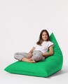 Fotoliu de gradina Bean Bag, Ferndale, 248FRN1603, 100% STYROSPUMĂ RECICLATĂ DE ÎNALTĂ DENSITATE , Verde Fistic