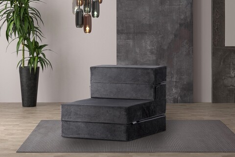 Fotoliu extensibil, Salida, 363SLD1136, Textil, Antracit