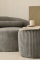 Set fotoliu si taburet, Atelier del Sofa, 383EVN1254, Antracit
