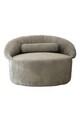 Set fotoliu si taburet, Atelier del Sofa, 383EVN1254, Antracit