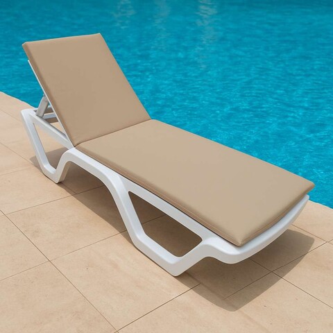 Pernă pentru șezlong, Atelier del Sofa, 535PFT1501, Bej