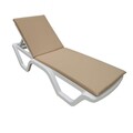 Pernă pentru șezlong, Atelier del Sofa, 535PFT1501, Bej