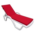 Pernă pentru șezlong, Atelier del Sofa, 535PFT1504, Rosu