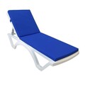 Pernă pentru șezlong, Atelier del Sofa, 535PFT1505, Albastru