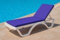 Pernă pentru șezlong, Atelier del Sofa, 535PFT1506, Mov