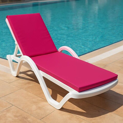 Pernă pentru șezlong, Atelier del Sofa, 535PFT1507, Roz