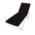 Pernă pentru șezlong, Atelier del Sofa, 535PFT1509, Negru
