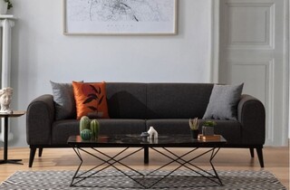 220x84x77 cm, Antracit