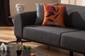 Canapea extensibila 3 locuri, Artie, 560ARE2910, Lemn de fag / PAL, Antracit