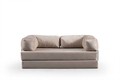 Canapea extensibila 2 locuri, Artie, 560ARE4157, Poliester, Crem