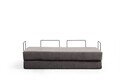 Canapea extensibila 2 locuri, Artie, 560ARE4162, Poliester, Gri