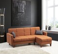 Coltar, Misty, 730MST1307, Metal / Lemn, Caramiziu