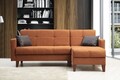 Coltar, Misty, 730MST1307, Metal / Lemn, Caramiziu