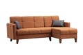 Coltar, Misty, 730MST1307, Metal / Lemn, Caramiziu