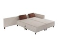 Coltar, Balcab Home, 825BLC2983, Lemn de fag, Bej
