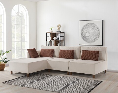 Coltar, Balcab Home, 825BLC2984, Lemn de fag, Bej