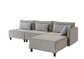 Coltar, Balcab Home, 825BLC2987, Lemn de fag, Gri