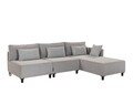 Coltar, Balcab Home, 825BLC2987, Lemn de fag, Gri