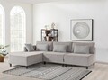 Coltar, Balcab Home, 825BLC2988, Lemn de fag, Gri