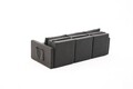 Canapea extensibila 3 locuri, Balcab Home, 825BLC4325, Lemn de brad, Antracit