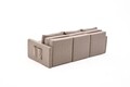 Canapea extensibila 3 locuri, Balcab Home, 825BLC4326, Lemn de brad, Maro