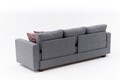 Canapea extensibila 3 locuri, Balcab Home, 825BLC5246, Lemn / MDF / PAL, Gri