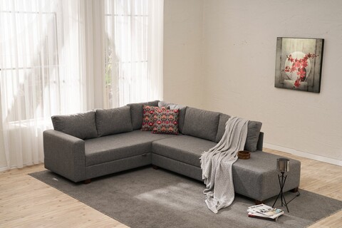 Coltar, Balcab Home, 825BLC5252, Lemn / PAL, Gri