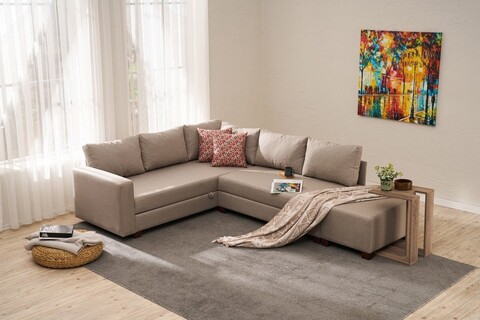 Coltar, Balcab Home, 825BLC5255, Lemn / PAL, Bej